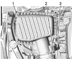 GMC Terrain. Engine Air Cleaner/Filter