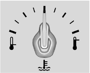 GMC Terrain. Engine Coolant Temperature Gauge