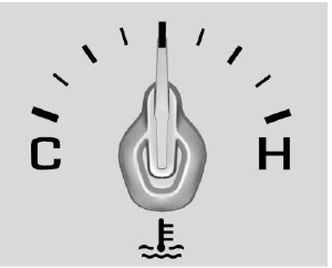 GMC Terrain. Engine Coolant Temperature Gauge