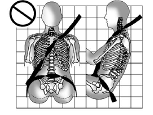 GMC Terrain. How to Wear Seat Belts Properly