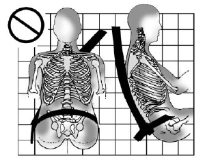 GMC Terrain. How to Wear Seat Belts Properly